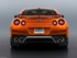 ניסאן GT-R 2011 - 2016 קופה  -  כתום  - חזית אחורית