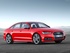אאודי S6 2014 - 2016 סדאן  -  אדום  - חצי קדמי חצי צידי