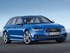 אאודי S6 2014 - 2016 סטיישן  -  כחול  - מבט מלפנים
