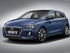 יונדאי i30 2017 - 2018 הצ'בק  -  כחול  - מבט מלפנים