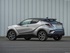 טויוטה C-HR היברידי 2016 - 2017 פנאי שטח  -  אפור  - מבט מאחור