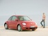 פולקסווגן החיפושית החדשה 1998 - 2008 הצ'בק    - מבט מלפנים, עם דוגמן