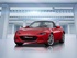 מאזדה MX5 2015 - 2015 גג נפתח  -  אדום  - מבט מלפנים
