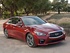 אינפיניטי Q50 היברידי 2014 - 2016 סדאן  -  אדום  - מבט מלפנים