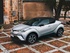 טויוטה C-HR 2017 - 2018 פנאי שטח  -  אפור  - מבט ציפור קדמי