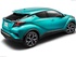 טויוטה C-HR היברידי 2016 - 2017 פנאי שטח  -  תכלת  - מבט ציפור אחורי