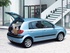 יונדאי גטס 2003 - 2010 הצ'בק  -  כחול  - מבט מאחור, תא מטען