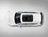 וולוו xc90 2015 - 2016 פנאי שטח  -  שנהב לבן  - מבט עליון מיושר
