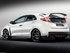 הונדה סויוק Type R 2016 - 2017 הצ'בק  -  שנהב לבן  - מבט מאחור