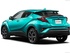טויוטה C-HR היברידי 2016 - 2017 פנאי שטח  -  תכלת  - מבט מאחור