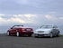 מרצדס CLK 2003 - 2008 גג נפתח, קופה    - מבט מלפנים, מבט מאחור