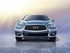 אינפיניטי Q50 היברידי 2014 - 2016 סדאן  -  כחול  - חזית קדמית