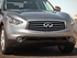 אינפיניטי QX70 2014 - 2016 פנאי שטח  -  אפור  - סמל קדמי