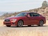 אינפיניטי Q50 היברידי 2014 - 2016 סדאן  -  אדום  - חצי קדמי חצי צידי