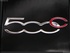 פיאט 500 2007 - 2016 גג נפתח    - סמל אחורי