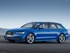 אאודי S6 2014 - 2016 סטיישן  -  כחול  - חצי קדמי חצי צידי