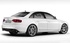 אאודי S4 2008 - 2011 סדאן  -  שנהב לבן  - מבט מאחור