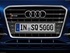 אאודי SQ5 2015 - 2016 פנאי שטח  -  כחול  - פגוש קדמי