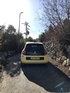 רנו טווינגו 2016 - 2017 הצ'בק  -  צהוב  - חזית אחורית