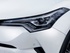 טויוטה C-HR היברידי 2016 - 2017 פנאי שטח  -  שנהב לבן  - פנס קדמי