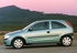 אופל קורסה 2000 - 2006 הצ'בק  -  כחול  - מבט מהצד