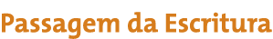 Passagem da Escritura