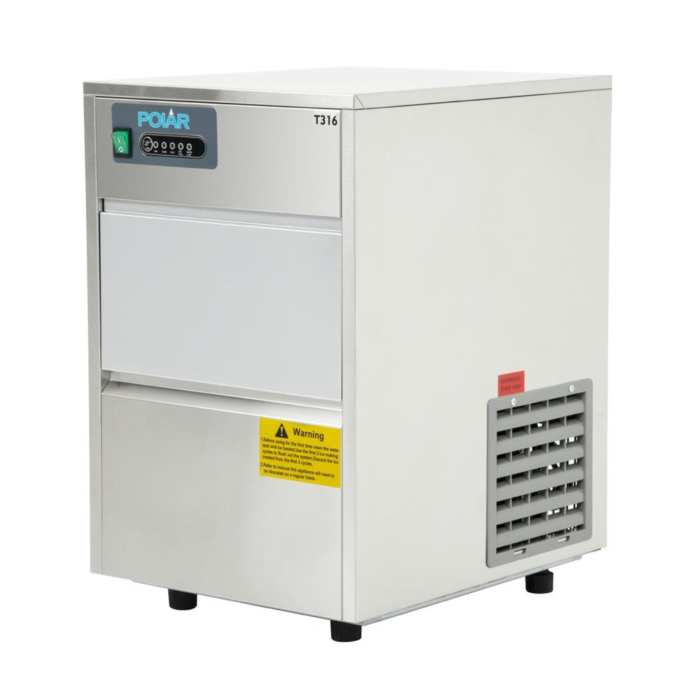 Polar T316 Under Counter Ice Machine 20kg Output