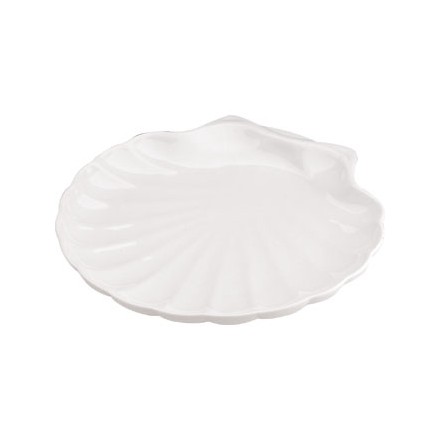 Olympia C465 12"/305mm Scallop Shell Platter Crockery