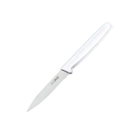 Hygiplas C546 White Bakery and Diary 3" Paring Knife