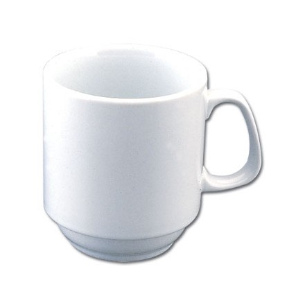 12x Olympia CB461 10oz Mug Stacking Mugs