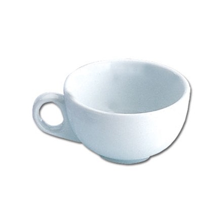 12x Olympia CB462 10oz Cup Capuccino Cups & Saucers