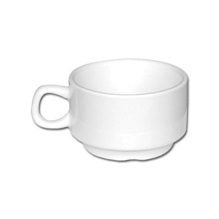 12x Olympia CB471 3oz Cup Stacking Espresso Cups & Saucers