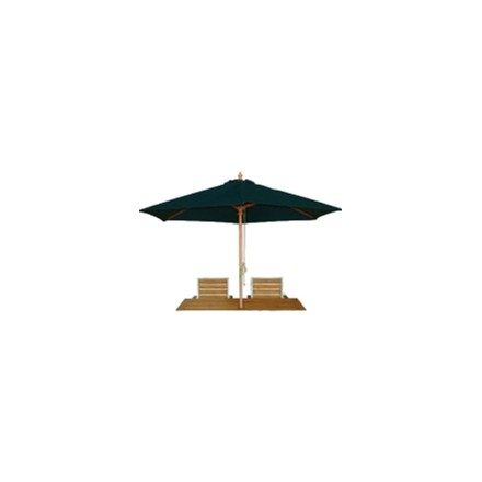 Bolero CB517 Black Round - 3m Pulley Parasol