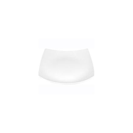 12x Olympia CB687 165mm Square Bowled Plates