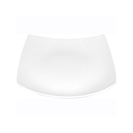 6x Olympia CB688 205mm Square Bowled Plates Crockery