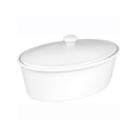 Olympia CB712 262 x 188mm (2.2Ltr) Oval Casserole Pots Crockery