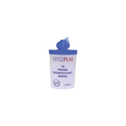 12x Hygiplas CC196 70 Wipe Pocket Pack Probe and Surface Wipes Utensils