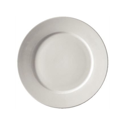 12x Athena CC208 9" Wide Rimmed Plates Crockery