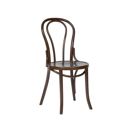 Bolera Bentwood Bistro Sidechair Walnut Finish (Box 2)