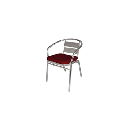 4x Bolera CF155 Red Comfy Seat Pads
