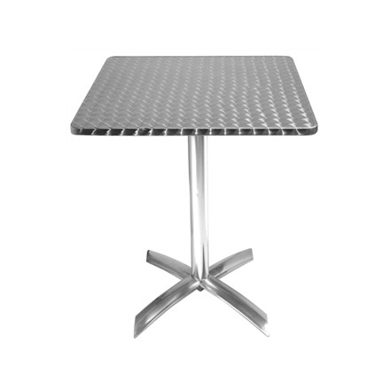Bolera CG838 Square Stainless Steel Flip Top Table 600mm