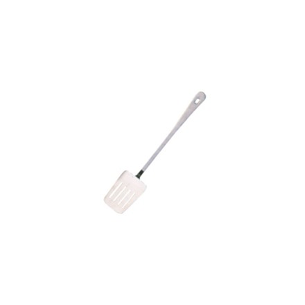 Vogue D389 16"/406mm Slotted Turner One Piece Stainless Steel Utensils