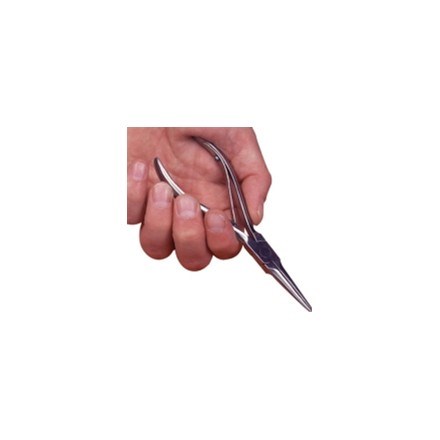 Vogue D625 Salmon Tweezers Straight Blade Utensils