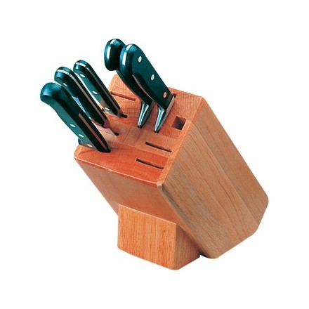 Vogue Wooden Knife Block 9 Slots