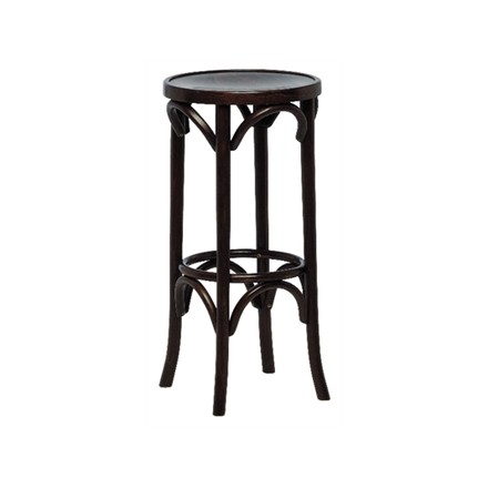 2x Bolera DL463 Walnut Finish High Pub Stool Furniture