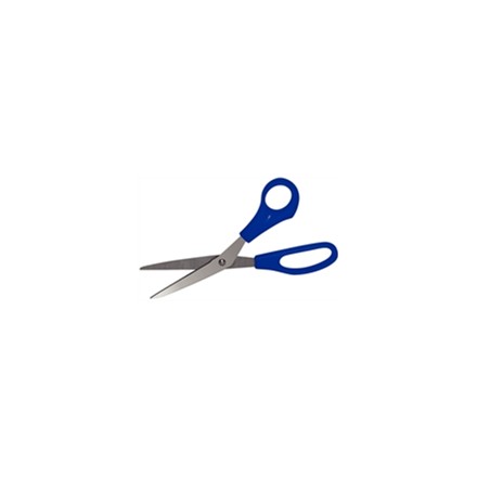 Hygiplas DM037 Blue (Raw Fish) Plastic Handle Stainless Steel Blades 8"/203mm Al