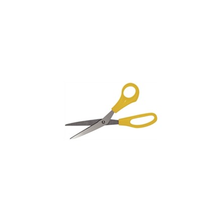 Hygiplas DM038 Yellow (Cooked Meat) Plastic Handle Stainless Steel Blades 8"/203