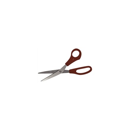 Hygiplas DM041 Brown (Vegetable) Plastic Handle Stainless Steel Blades 8"/203mm