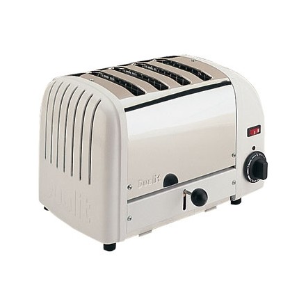 Dualit F211 4 Slot Bread Toaster White finish 4 slot