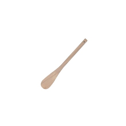 Vogue J112 18"/457mm Wooden Spatulas Round End Utensils